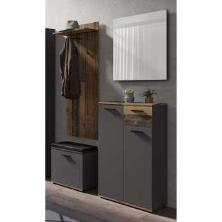 home24 Garderobenset Chippewa II (4-teilig)