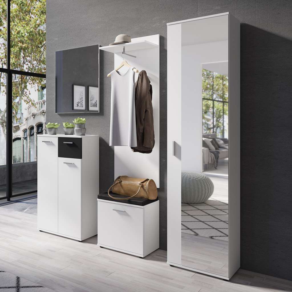 home24 Garderobenset Chippewa I (5-teilig)