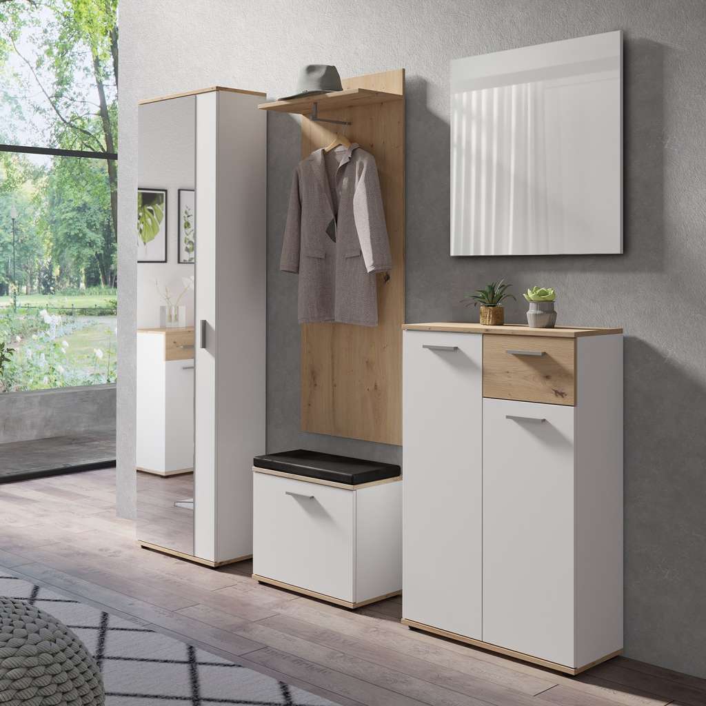 home24 Garderobenset Chippewa I (5-teilig)