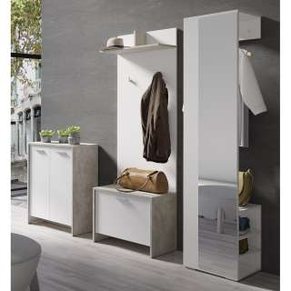 home24 Garderobenset Edgeworth II (4-teilig)