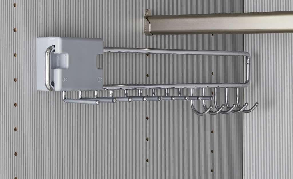 Wohnwert Krawatten- und Gürtelauszug  Forum ¦ silber ¦ Maße (cm): B: 16 H: 10 T: 45 Sonstiges Zubehör - Höffner