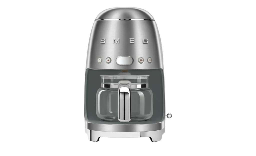 smeg Kaffeeautomat  DCF02SSEU ¦ silber ¦ Kunststoff, Edelstahl ¦ Maße (cm): B: 25,6 H: 36,1 T: 24,5 Elektrokleingeräte > Kaffee & Espressomaschinen - Höffner