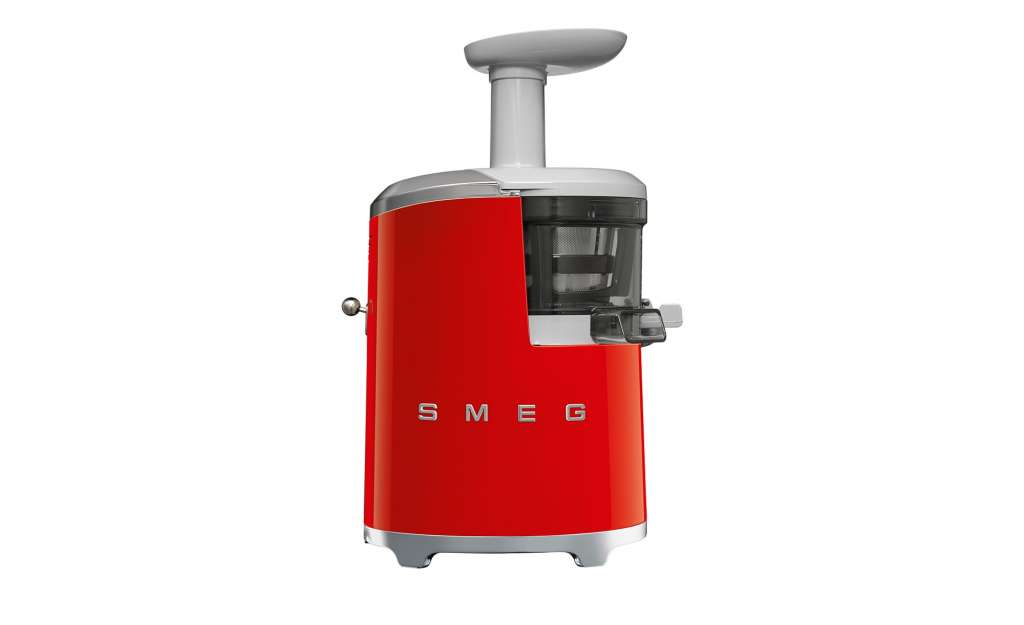 smeg Entsafter  SJF01RDEU ¦ rot ¦ Edelstahl, Kunststoff ¦ Maße (cm): B: 26,99 H: 41,26 T: 17,06 Elektrokleingeräte > Mixen, Zerkleinern & Entsaften - Höffner