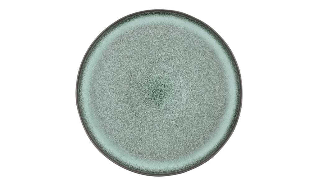 Peill+Putzler Dessertteller  Rimini ¦ grün ¦ Steinzeug ¦ Maße (cm): H: 1,8 Ø: 20.5 Geschirr > Teller - Höffner