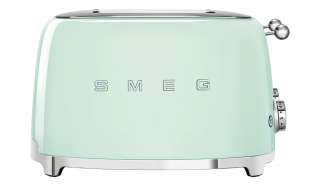 smeg 4-Slot-Toaster  TSF03PGEU ¦ grün ¦ Kunststoff, Edelstahl ¦ Maße (cm): B: 32 H: 20 T: 30 Elektrokleingeräte > Toaster - Höffner
