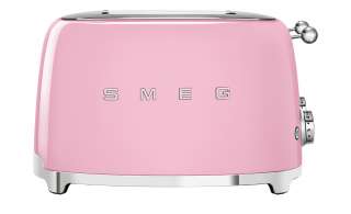 smeg 4-Slot-Toaster  TSF03PKEU ¦ rosa/pink ¦ Kunststoff, Edelstahl ¦ Maße (cm): B: 32 H: 20 T: 30 Elektrokleingeräte > Toaster - Höffner