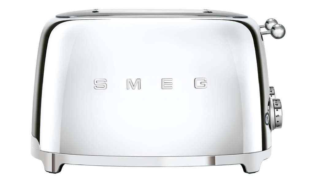 smeg 4-Slot-Toaster  TSF03SSEU ¦ silber ¦ Kunststoff, Edelstahl ¦ Maße (cm): B: 32 H: 20 T: 30 Elektrokleingeräte > Toaster - Höffner