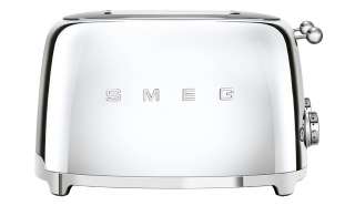 smeg 4-Slot-Toaster  TSF03SSEU ¦ silber ¦ Kunststoff, Edelstahl ¦ Maße (cm): B: 32 H: 20 T: 30 Elektrokleingeräte > Toaster - Höffner