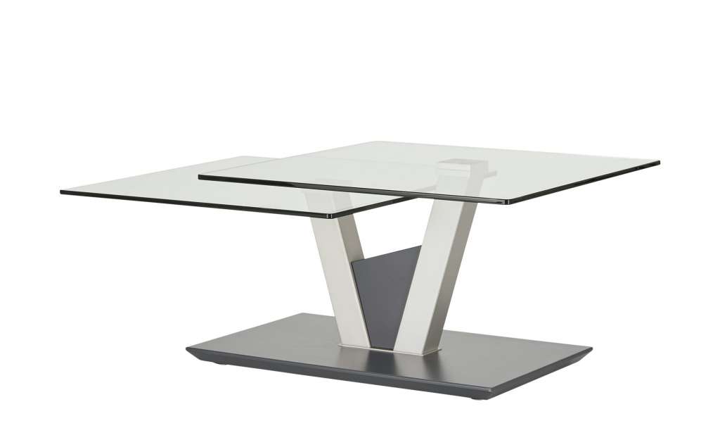 Couchtisch  Vilsbiburg ¦ transparent/klar ¦ Maße (cm): B: 65 H: 43 Tische > Couchtische > Couchtische rechteckig - Höffner