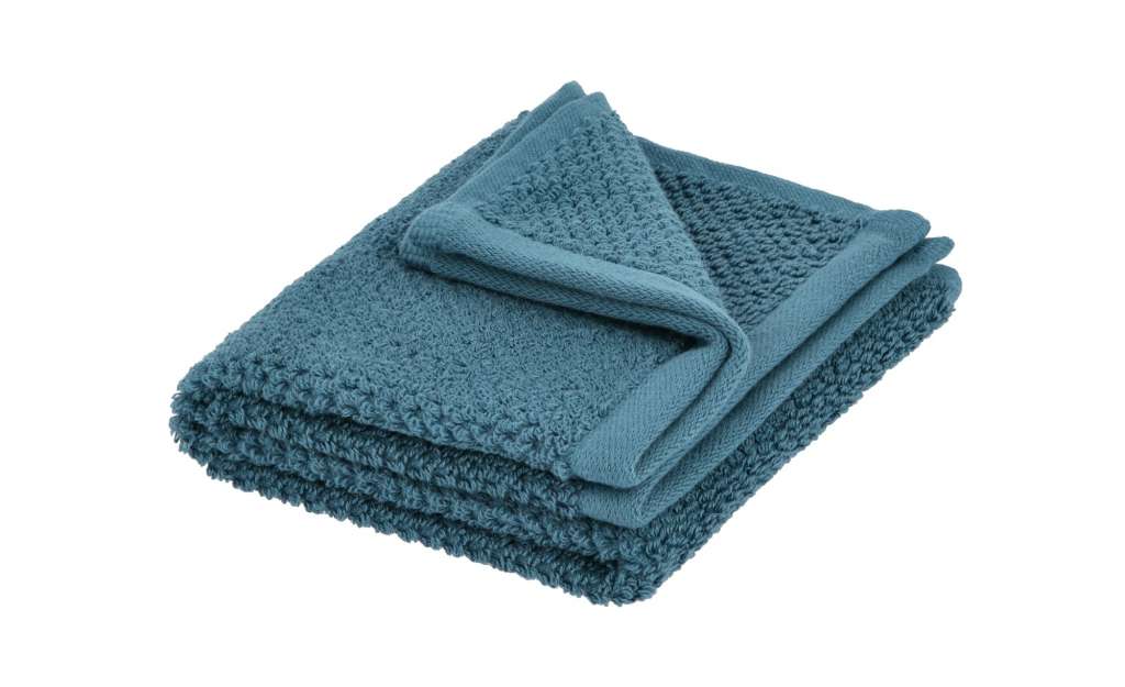 Gästetuch  4077 ¦ blau ¦ 100% Bio Baumwolle ¦ Maße (cm): B: 30 Badtextilien und Zubehör > Handtücher & Badetücher > Gästetücher - Höffner