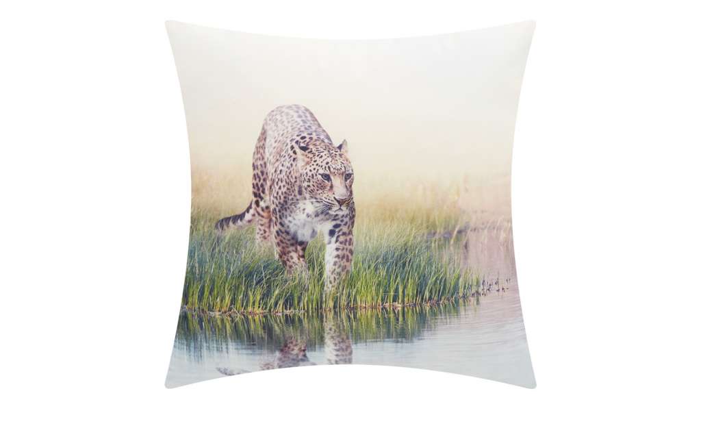 Kissen  Leopard ¦ mehrfarbig ¦ 100% Polyesterfüllung ¦ Maße (cm): B: 40 Heimtextilien > Kissen > Dekokissen - Höffner