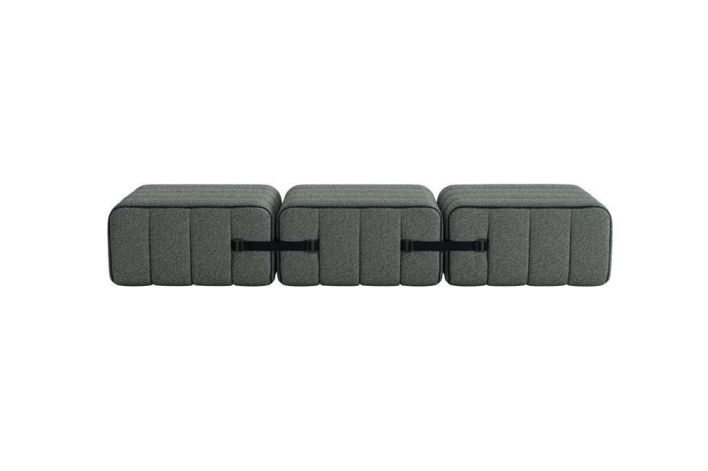 Ambivalenz - Curt Flexible Bank - sera gravel grau - indoor