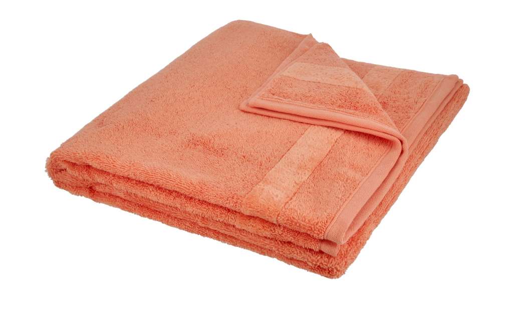 Ross Duschtuch  4005 ¦ orange ¦ 100% Baumwolle ¦ Maße (cm): B: 70 Badtextilien und Zubehör > Handtücher & Badetücher > Handtücher - Höffner