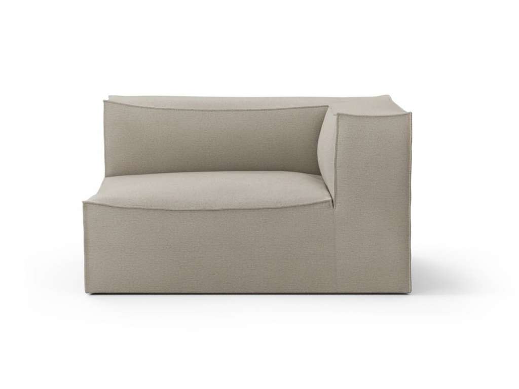 ferm LIVING - Catena Sofa Modul mit Armlehne - Cotton Linen - L - rechts - indoor