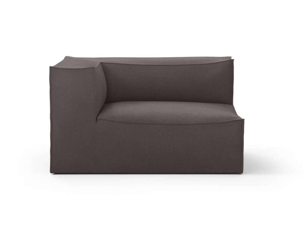 ferm LIVING - Catena Sofa Modul mit Armlehne - Hot Madison - L - links - indoor