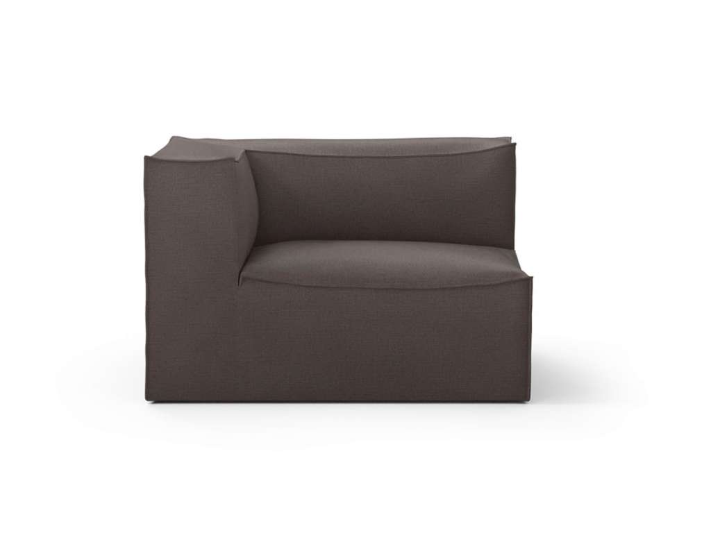 ferm LIVING - Catena Sofa Modul mit Armlehne - Hot Madison - S - links - indoor