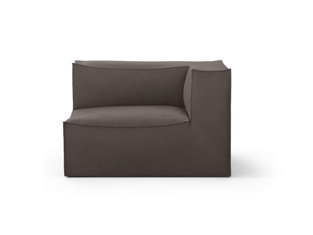 ferm LIVING - Catena Sofa Modul mit Armlehne - Hot Madison - S - rechts - indoor