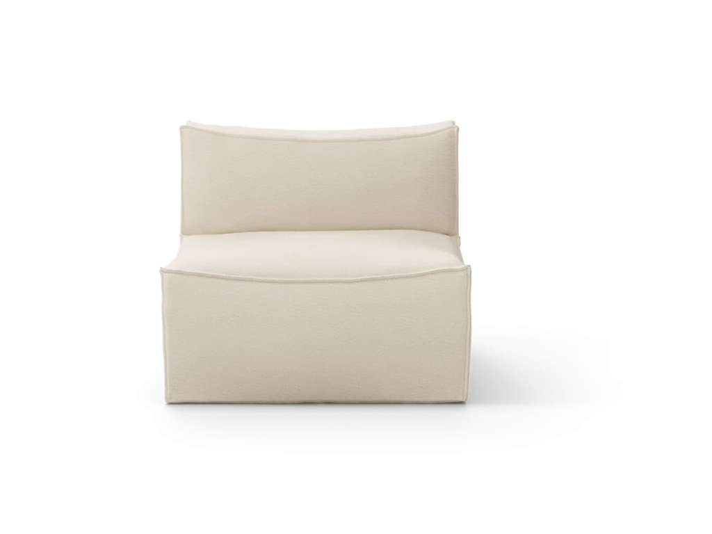ferm LIVING - Catena Sofa Mittelmodul - Dry Cotton Slub - S - indoor