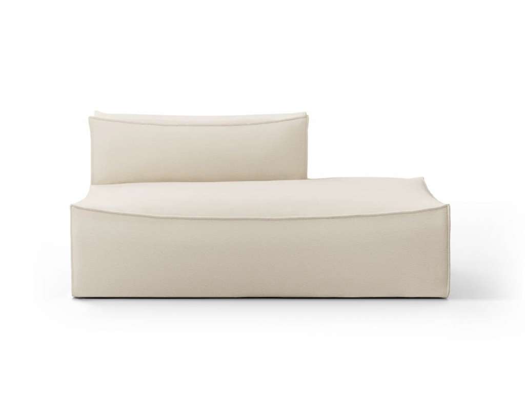ferm LIVING - Catena Sofa Open End - Dry Cotton Slub - L - rechts - indoor