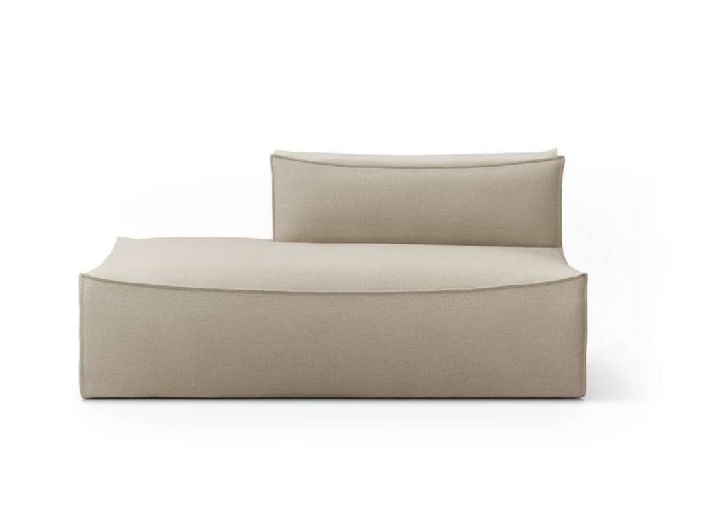 ferm LIVING - Catena Sofa Open End - Rich Linen - L - links - indoor
