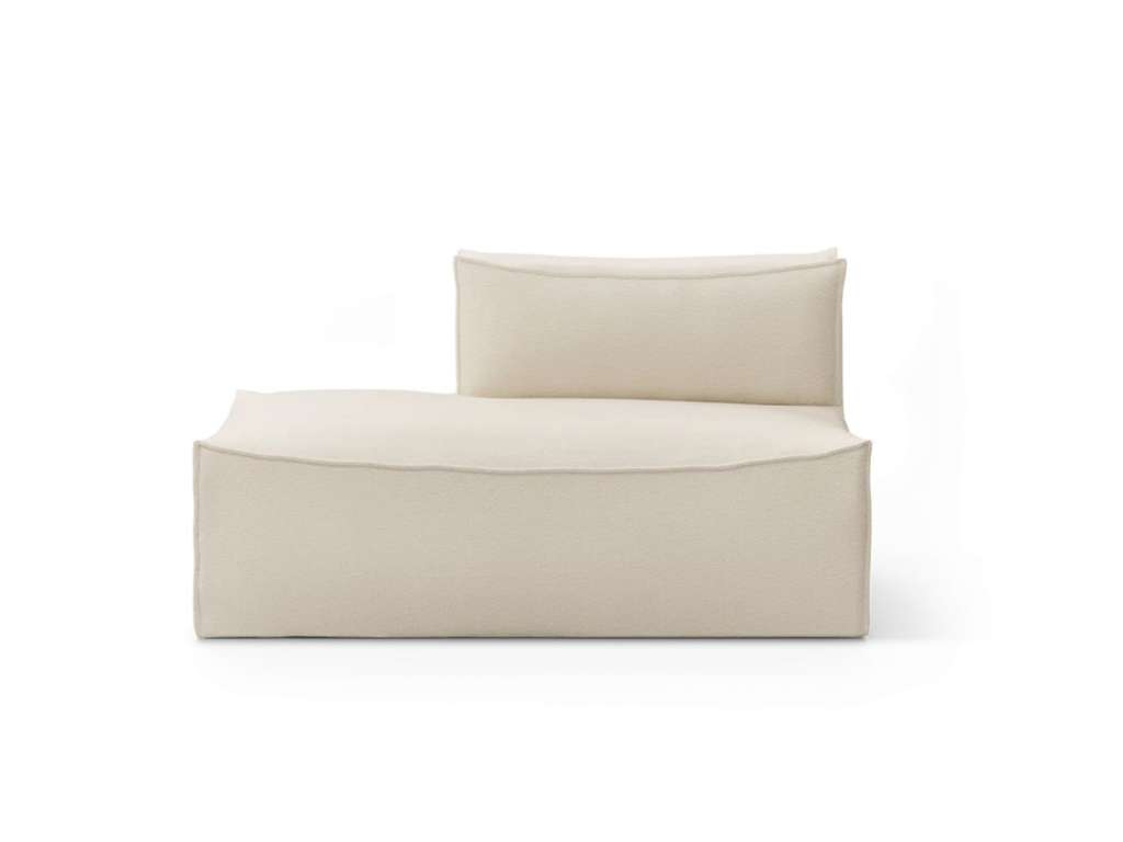 ferm LIVING - Catena Sofa Open End - Dry Cotton Slub - S - links - indoor