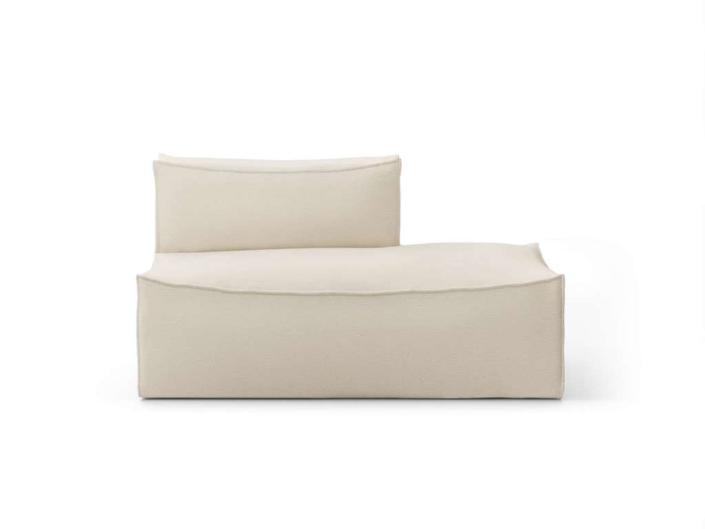 ferm LIVING - Catena Sofa Open End - Dry Cotton Slub - S - rechts - indoor