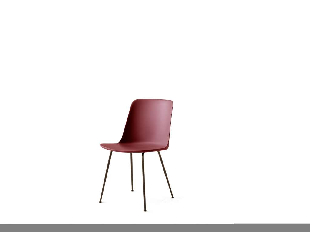 andTRADITION - HW 6 Stuhl - rot - bronzed - indoor