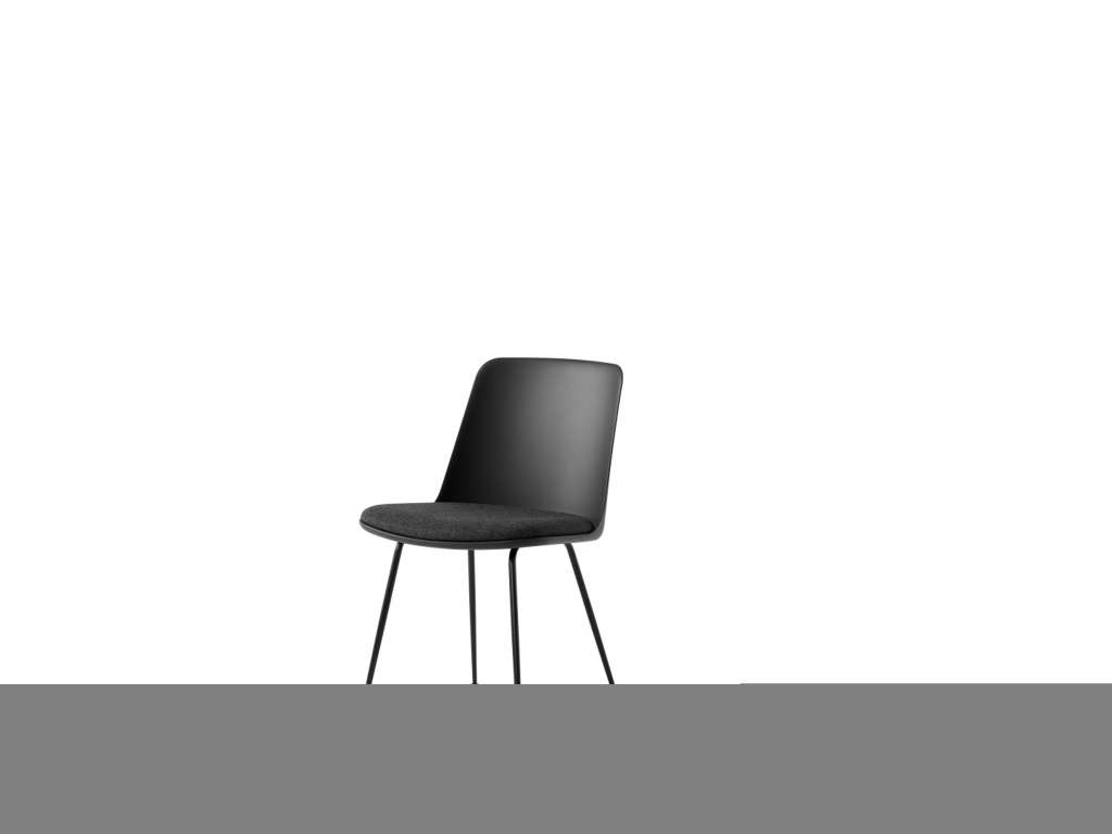 andTRADITION - HW 7 Stuhl - schwarz - black - indoor