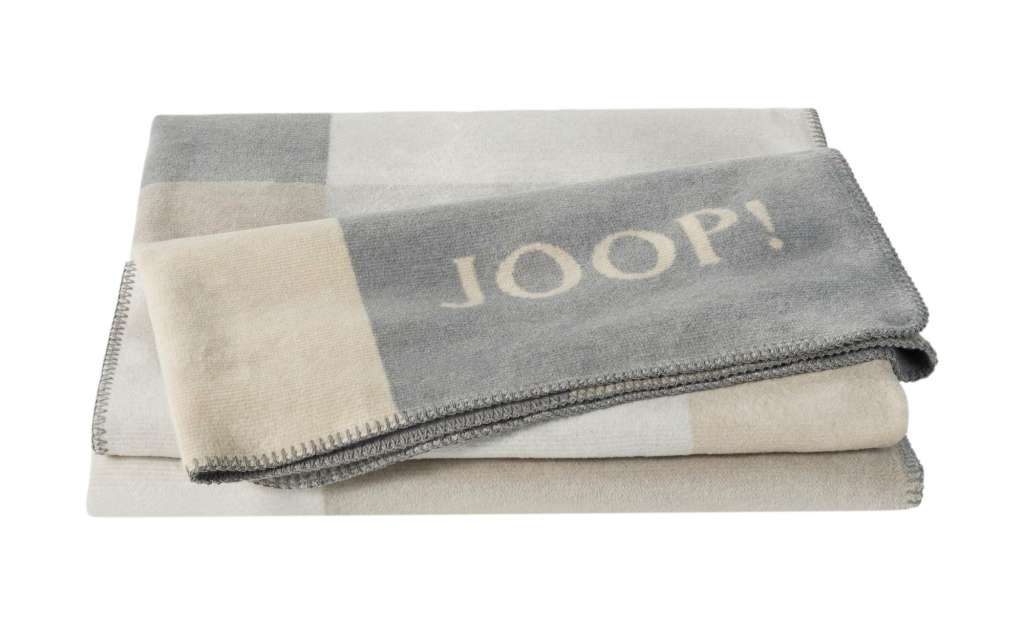 JOOP! Wohndecke  Mosaic ¦ beige ¦ 58% Baumwolle, 35% Polyacryl, 7% Polyester  ¦ Maße (cm): B: 150 Heimtextilien > Kuscheldecken - Höffner