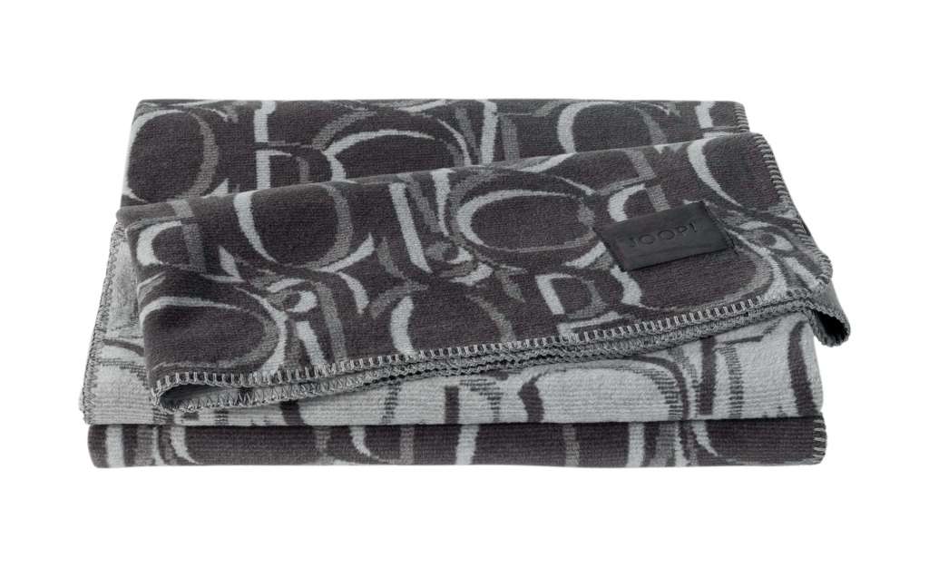 JOOP! Wohndecke  Ornament ¦ grau ¦ 58% Baumwolle, 35% Polyacryl, 7% Polyester  ¦ Maße (cm): B: 150 Heimtextilien > Kuscheldecken - Höffner