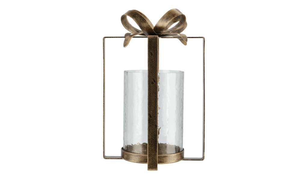 Windlicht  Geschenk ¦ braun ¦ Metall ¦ Maße (cm): H: 19 Ø: 14.5 Dekoration > Laternen & Windlichter - Höffner