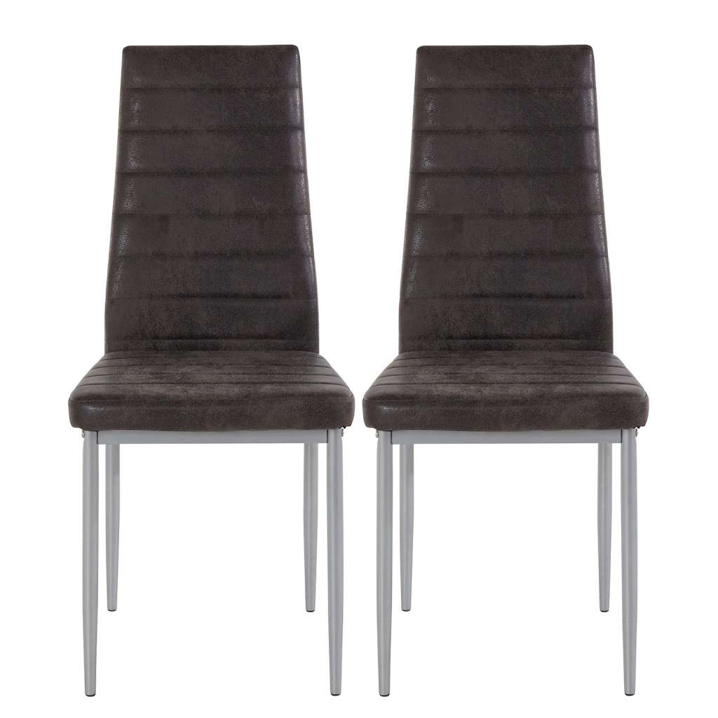 home24 Polsterstuhl Orelle II (2er-Set)