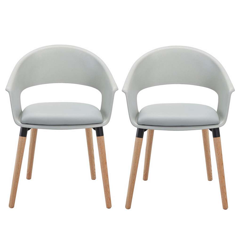 home24 Polsterstuhl Dienne (2er-Set)