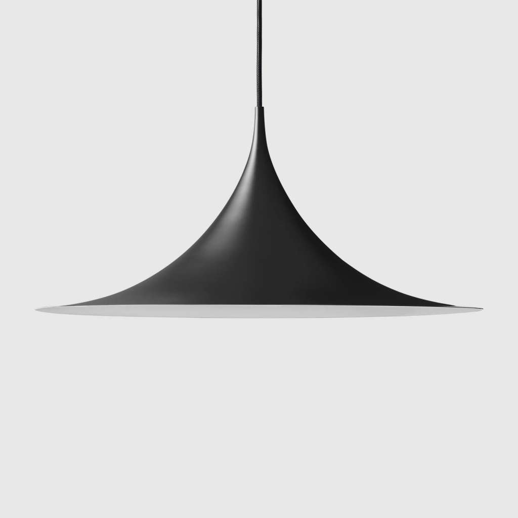 Gubi - Semi Pendant - Ø90 cm - schwarz - indoor