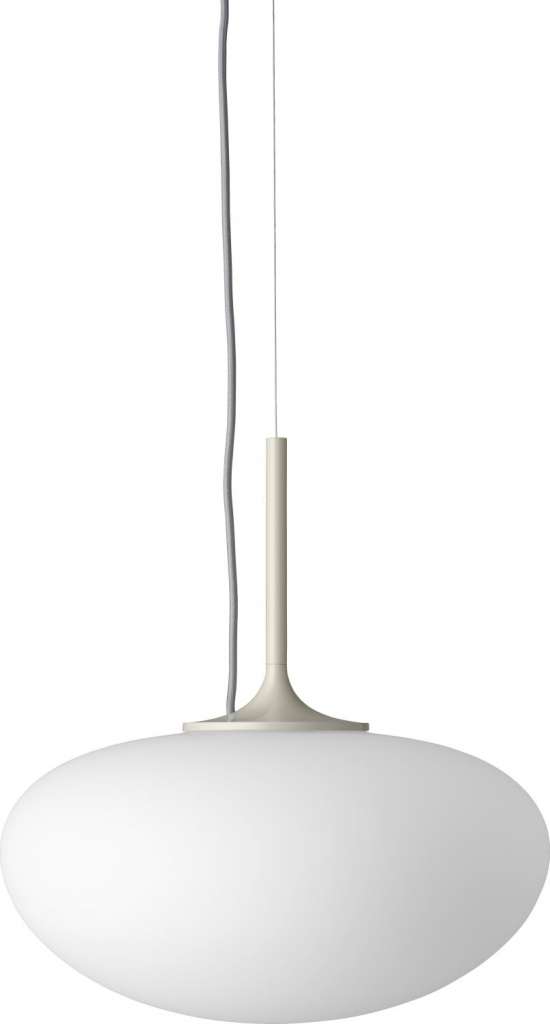 Gubi - Stemlite Pendelleuchte - Ø38 cm - pebble grey - indoor
