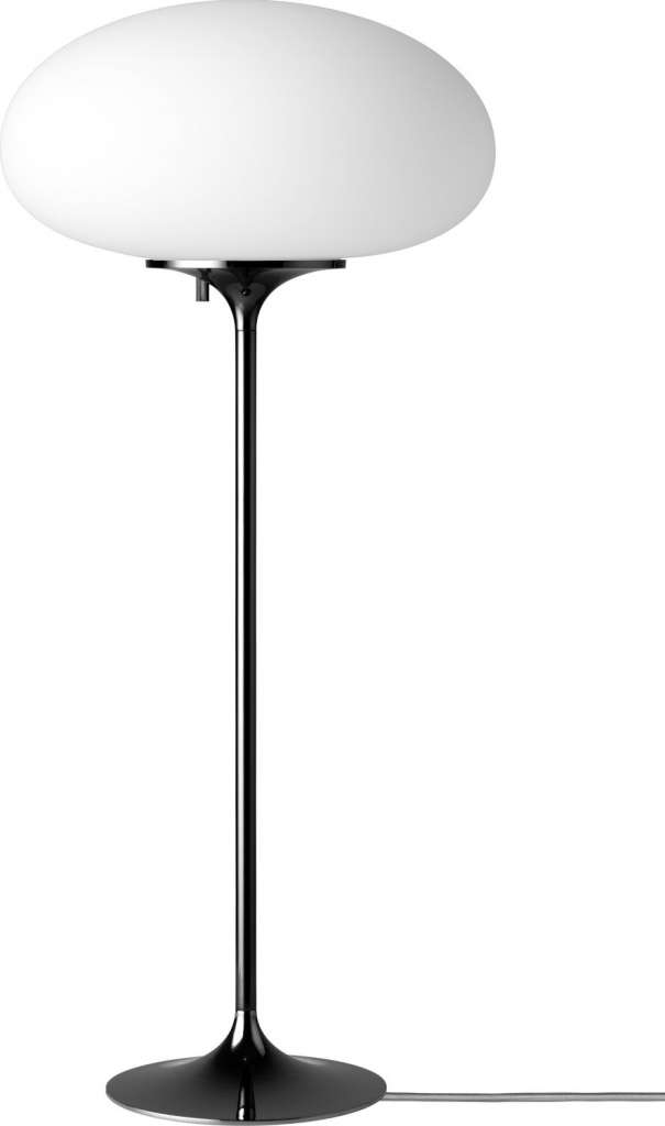 Gubi - Stemlite Tischleuchte - Höhe 70 cm - black chrome - indoor