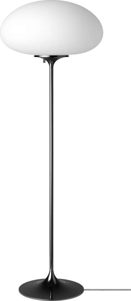 Gubi - Stemlite Stehleuchte - Höhe 110 cm - black chrome - indoor