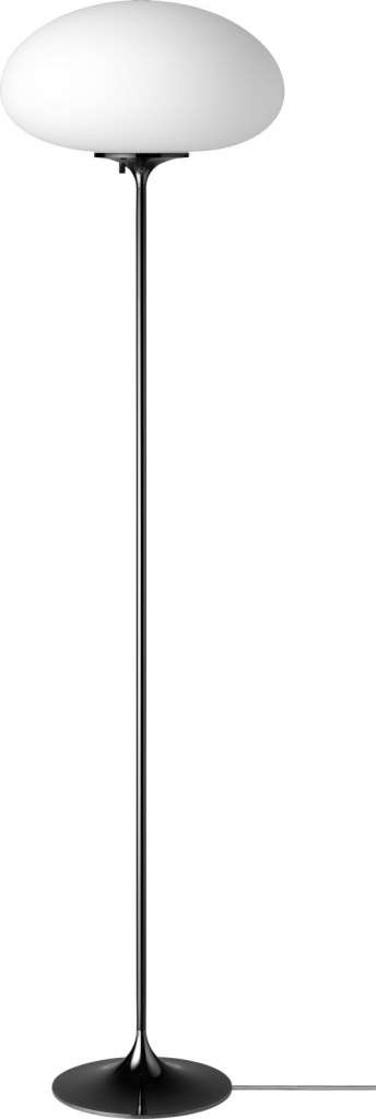 Gubi - Stemlite Stehleuchte - Höhe 150 cm - black chrome - indoor