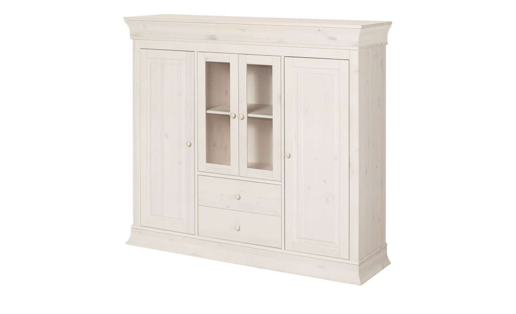 Highboard  Bornholm ¦ weiß Kommoden & Sideboards > Highboards - Höffner