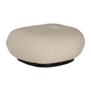Gubi - Pacha Ottoman - mit Drehfuß - Fuß black semi matt - Harp24 - indoor