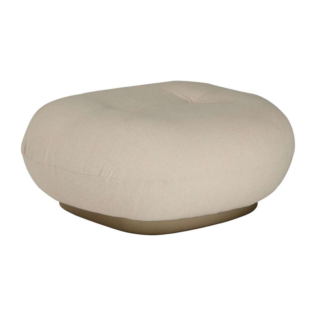 Gubi - Pacha Ottoman - mit Drehfuß - Fuß pearl gold - Harp24 - indoor