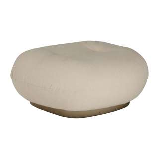 Gubi - Pacha Ottoman - mit Drehfuß - Fuß pearl gold - Harp24 - indoor