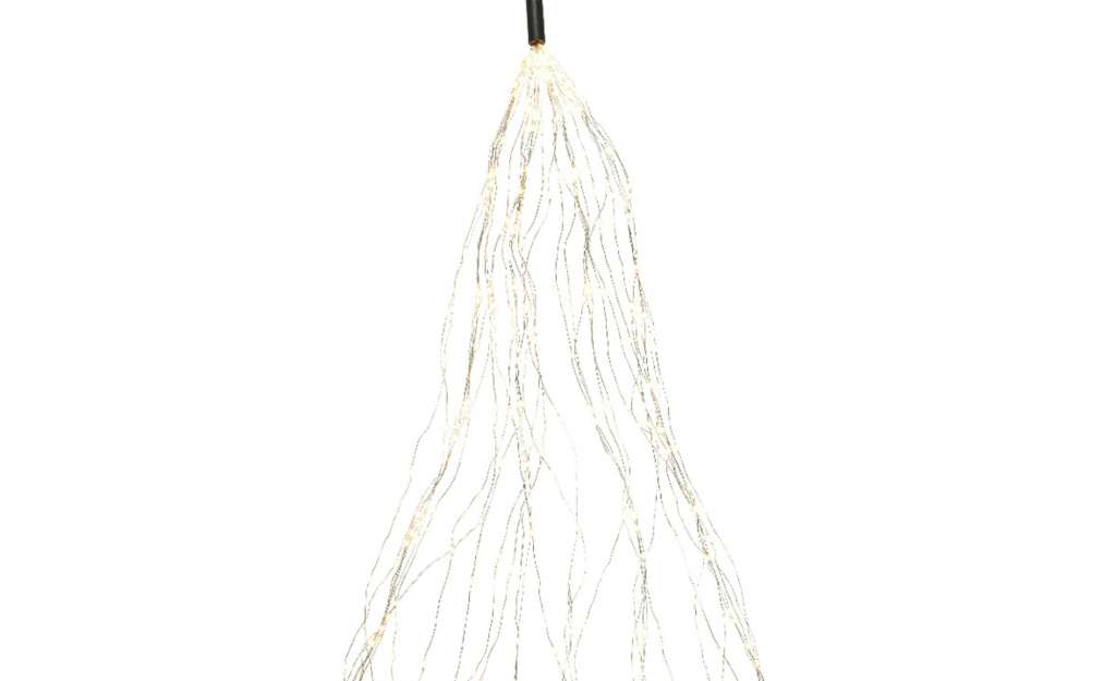 LED Micro Baumlichterkette ¦ silber ¦ Aluminum, Kunststoff Lampen & Leuchten > Innenleuchten > Lichterketten & Dekoleuchten - Höffner
