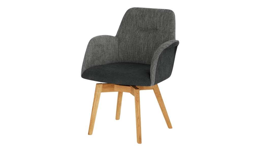 Woodford Polstersessel  Melba ¦ schwarz Stühle > Esszimmerstühle > Esszimmerstühle mit Armlehnen - Höffner