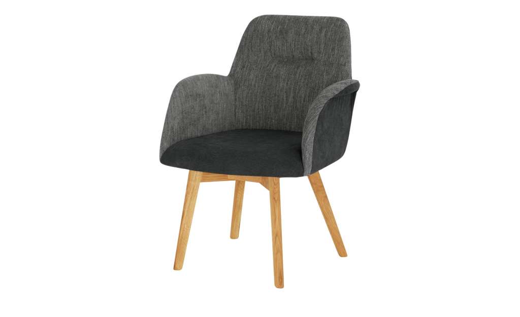 Woodford Polstersessel  Melba ¦ schwarz Stühle > Esszimmerstühle > Esszimmerstühle mit Armlehnen - Höffner