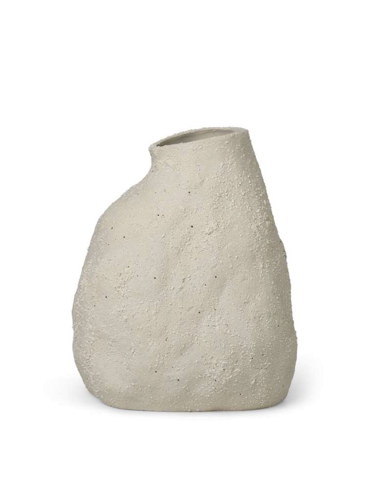 ferm LIVING - Vulca Vase - Off-White - medium - indoor