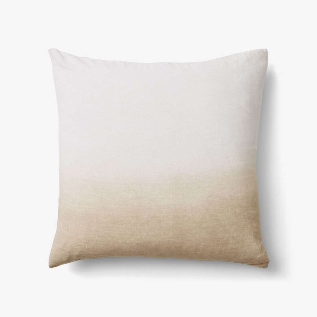 andTRADITION - &Tradition Collect Indigo Kissen - Milk&Sand/Linen. Indigo. - 65 x 65 cm - indoor
