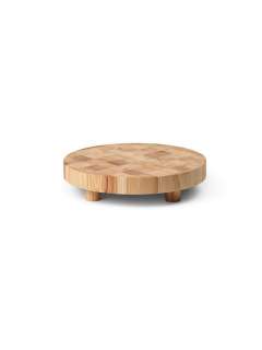 ferm LIVING - Chess Schneidebrett - rund - S - indoor
