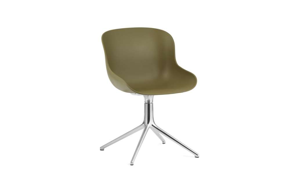 Normann Copenhagen - Hyg Drehstuhl - olive - indoor