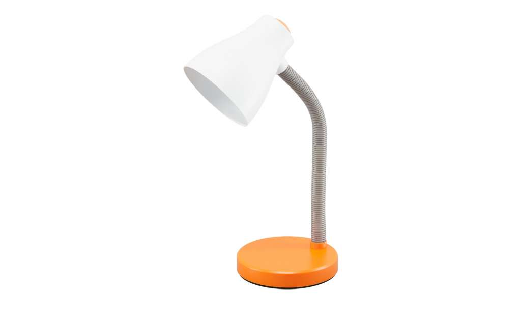 KHG Tischleuchte, 1-flammig, orange/weiß ¦ orangeØ: 14 Lampen & Leuchten > Innenleuchten > Tischlampen - Höffner